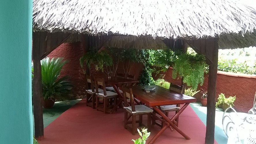 'Rustic hut' Casas particulares are an alternative to hotels in Cuba.